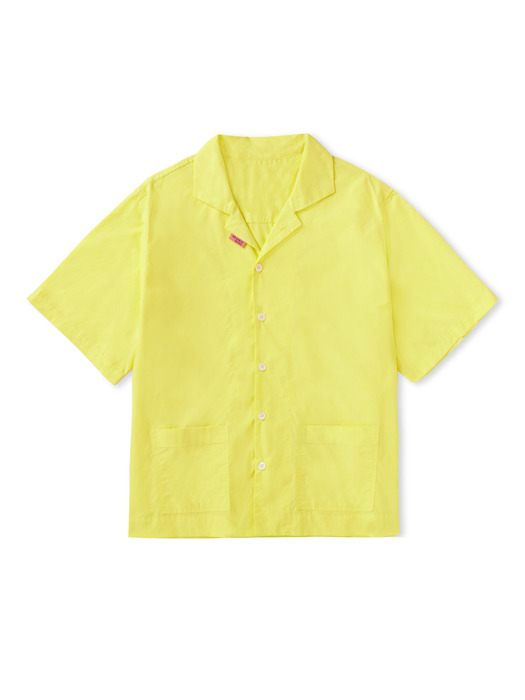 Pure Cotton Solid Pajama Set, Lemon