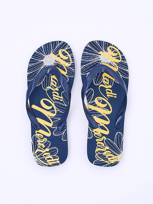 FLIP FLOPS THE SIGNATURE GRAND LOGO_NAVY