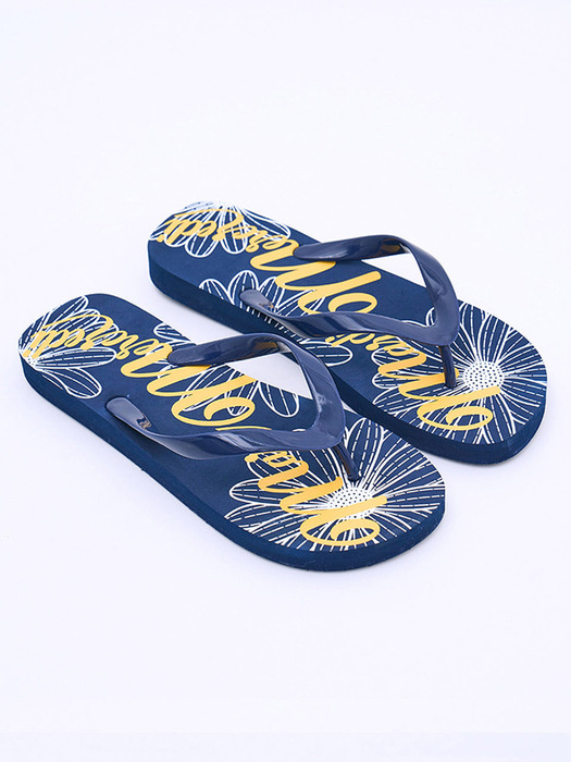 FLIP FLOPS THE SIGNATURE GRAND LOGO_NAVY