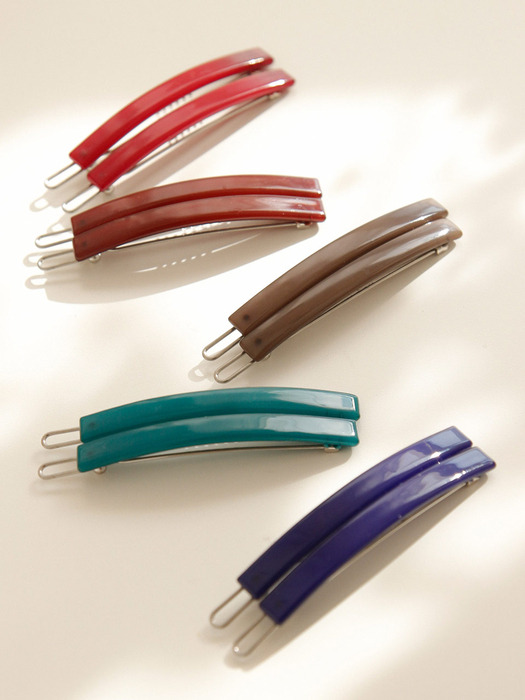 Celluloid Straight Square Hair Pin Set H01118
