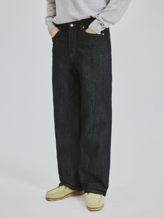 Non-fade Selvedge Denim Pants(2color)