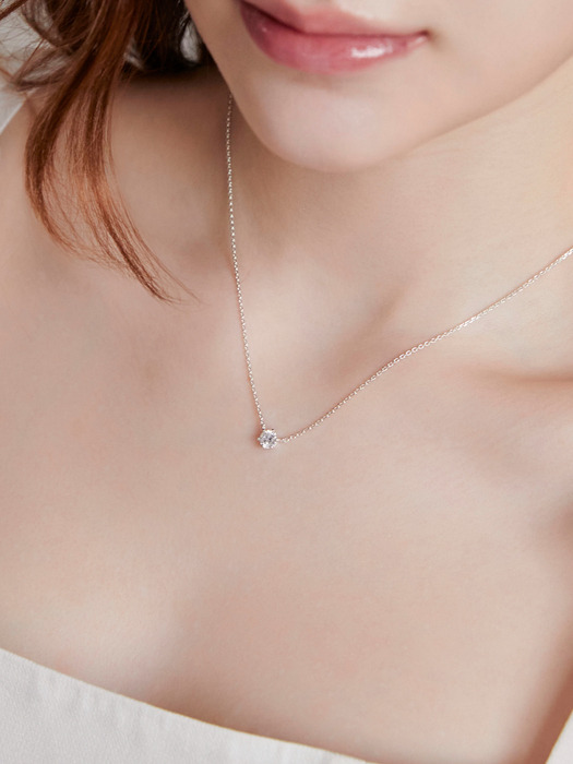 Gemma 925 Silver Necklace (3Color)