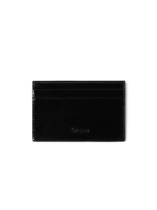 TRIANGLE SLIT CARD HOLDER - BLACK