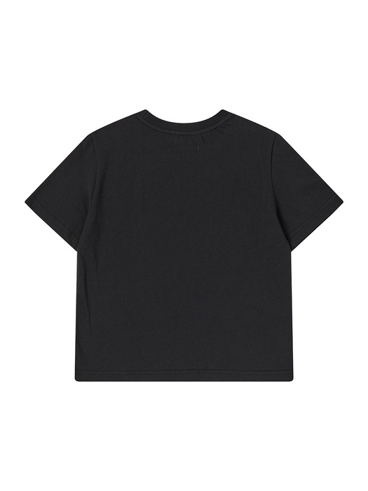 [WOMEN`S EDITION] 뉴 파리지앵 소프트 코튼 여성 반팔 티셔츠 블랙