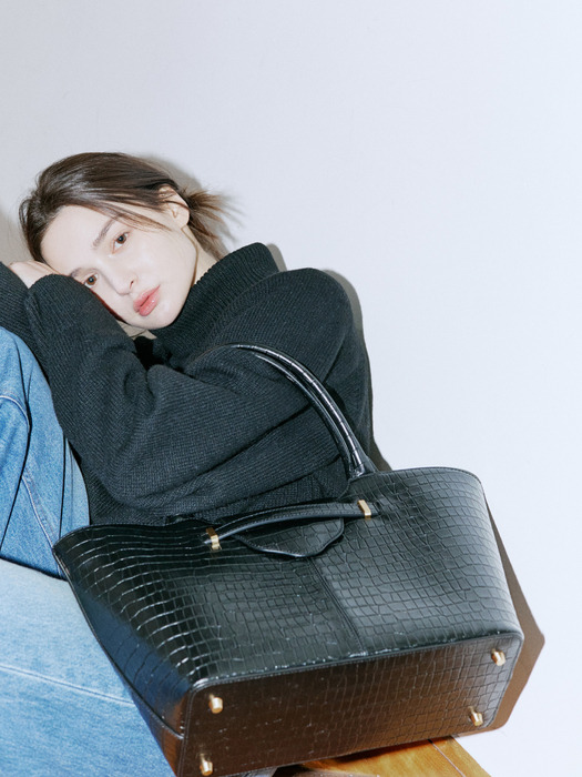 [단독] Rover panier bag / Croco