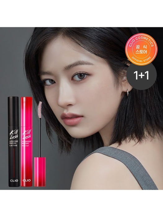 [2EA]NEW COLOR 킬래쉬 수퍼프루프 마스카라+(증정)마이크로페셔널 립&아이리무버31ml*2EA