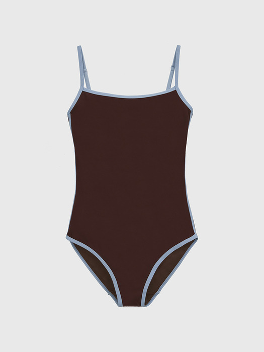 Back-open slit Minimal Swim Suit