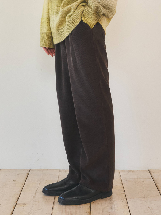 Brush Washed Corduroy Pants 3color