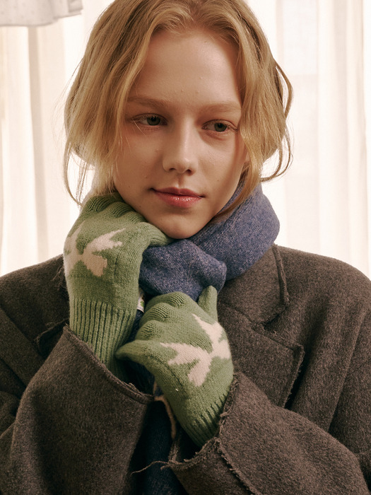 [단독] Ribbon Wool Gloves (10 Colors)
