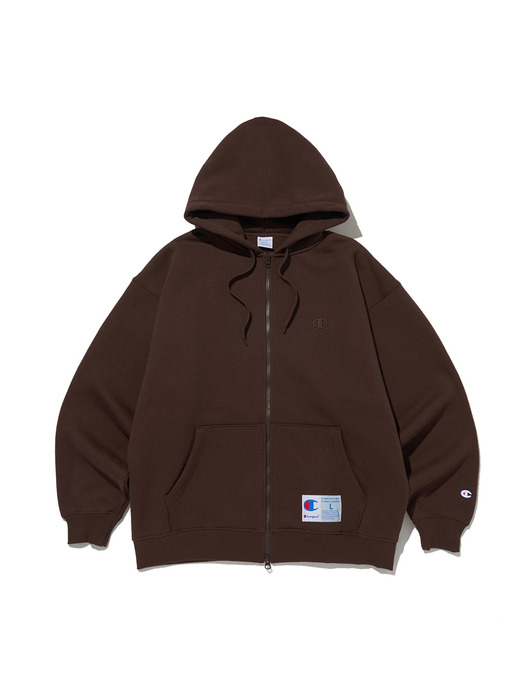 [ASIA] Super Fleece 풀집업 후디 (DARK BROWN) CKTS4F713W3