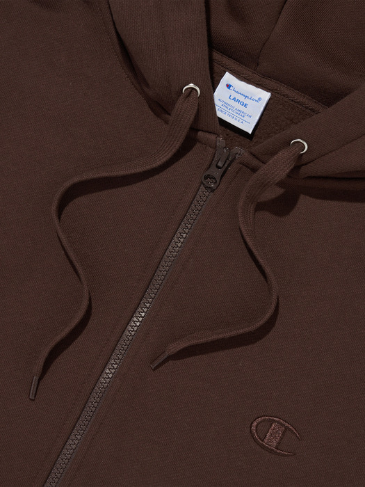 [ASIA] Super Fleece 풀집업 후디 (DARK BROWN) CKTS4F713W3