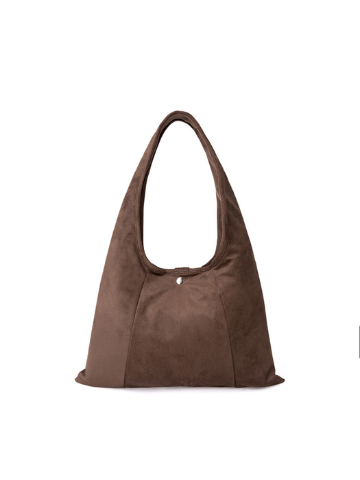 [by Atelier] EASY HOBO BAG_MINI_SUEDE BROWN