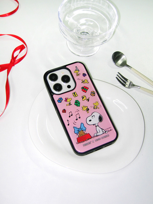 Gifts for snoopy epoxy case(pink)_HC249DEP001O