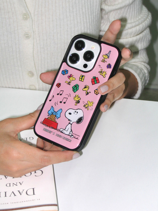 Gifts for snoopy epoxy case(pink)_HC249DEP001O