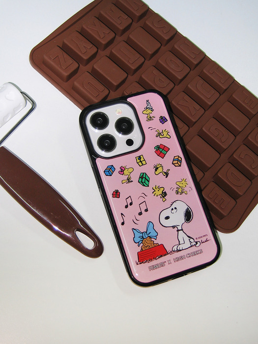 Gifts for snoopy epoxy case(pink)_HC249DEP001O