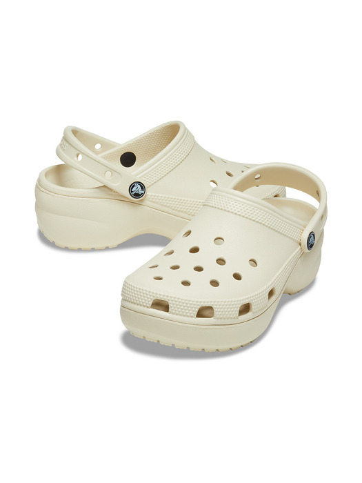 [Unisex] 여성 CLASSIC PLATFORM CLOG W BONE (25SWCL206750)