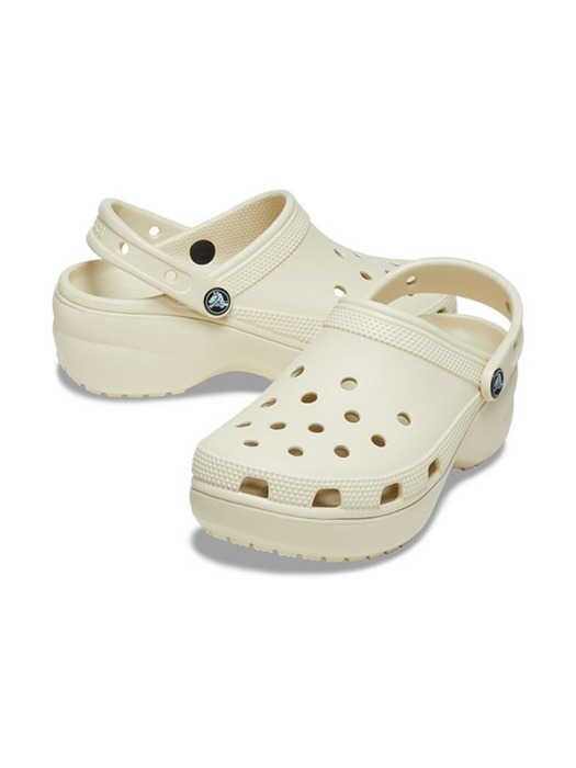 [Unisex] 여성 CLASSIC PLATFORM CLOG W BONE (25SWCL206750)