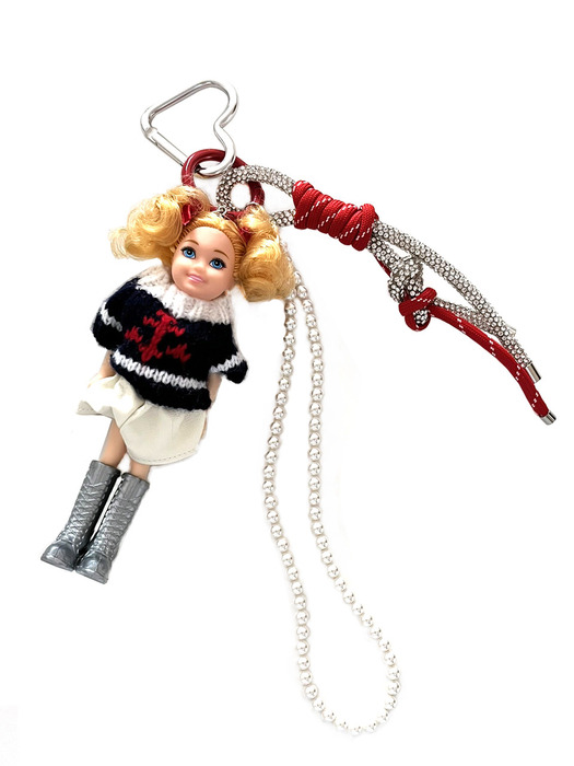 Cutest doll keychain_RED