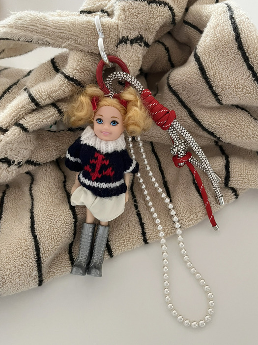 Cutest doll keychain_RED