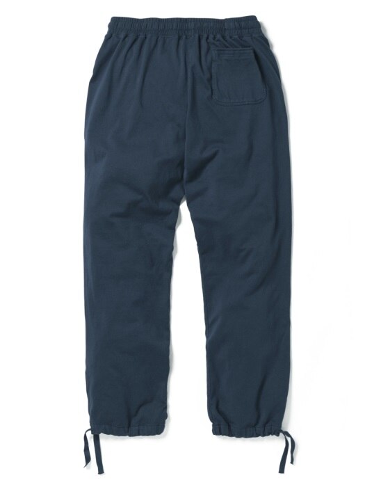 [EXCLUSIVE COLLECTION] TERRY MID-STRING LONG PANTS - MELANGE NAVY