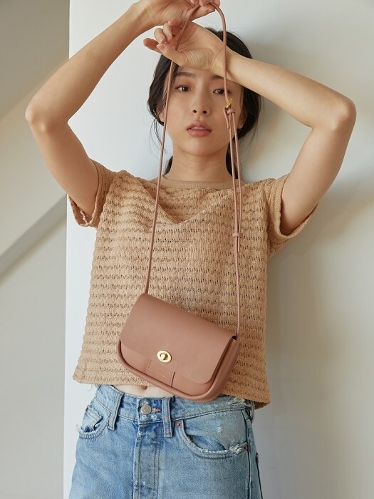 Roto mini bag (Ash pink)