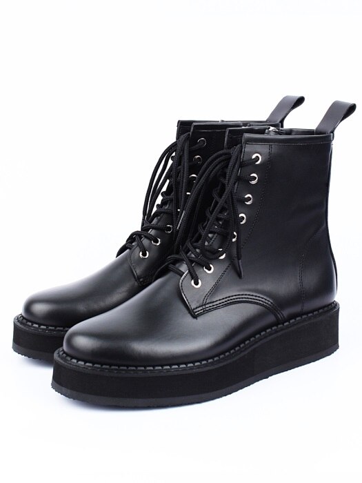DVS HIGH-SOLE WALKER black leather   