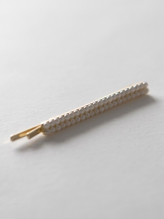Two Line Pearl Hairpin