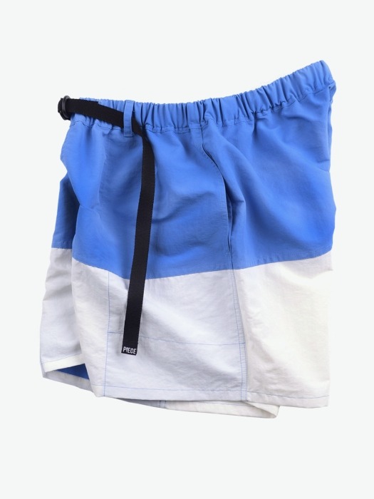 NYLON COLOR SHORTS (BLUE)