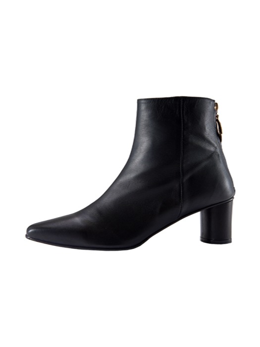 RK4-SH008 / Wave Oval Ankle Boots