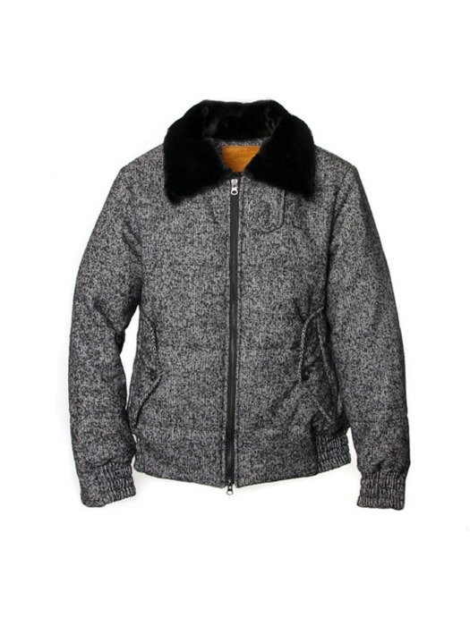 UTO-FB21 wool padding jacket[black/grey/navy(UNISEX)]