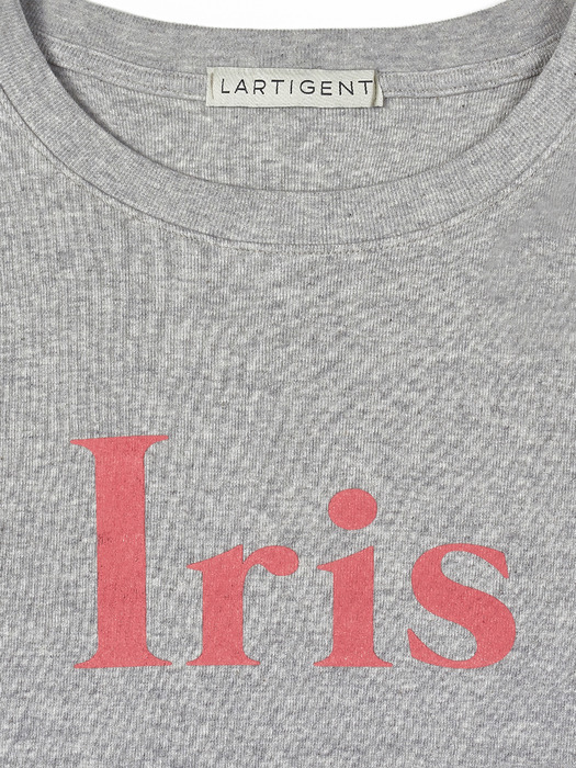 LS IRIS T-SHIRT(GRAY)