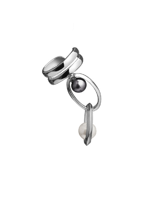 ETERNAL pearl earcuff -Single piece-