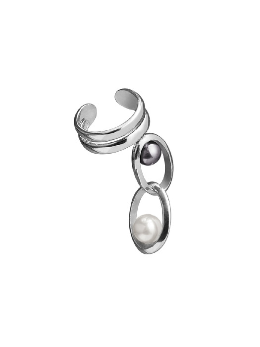 ETERNAL pearl earcuff -Single piece-