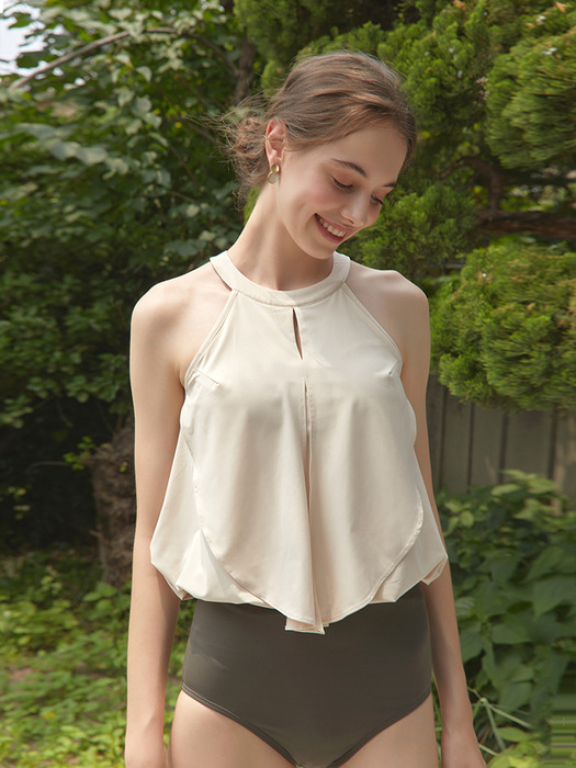 Dandelion Swimsuit_top Ivory