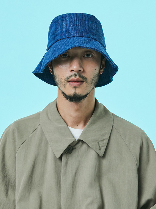 (Indigo 3pack)- bucket hat 