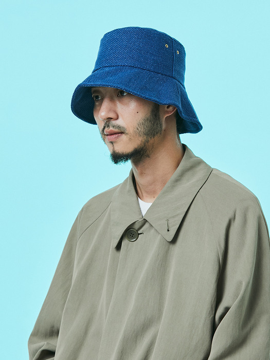 (Indigo 3pack)- bucket hat 