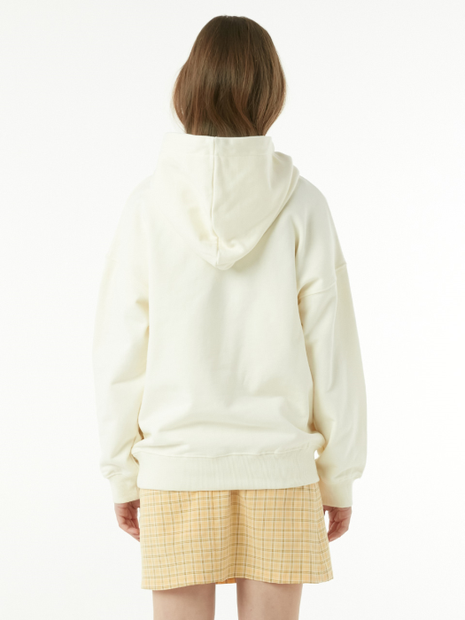 (HD-20521) ROLA SIGNATURE HOOD T-SHIRT IVORY