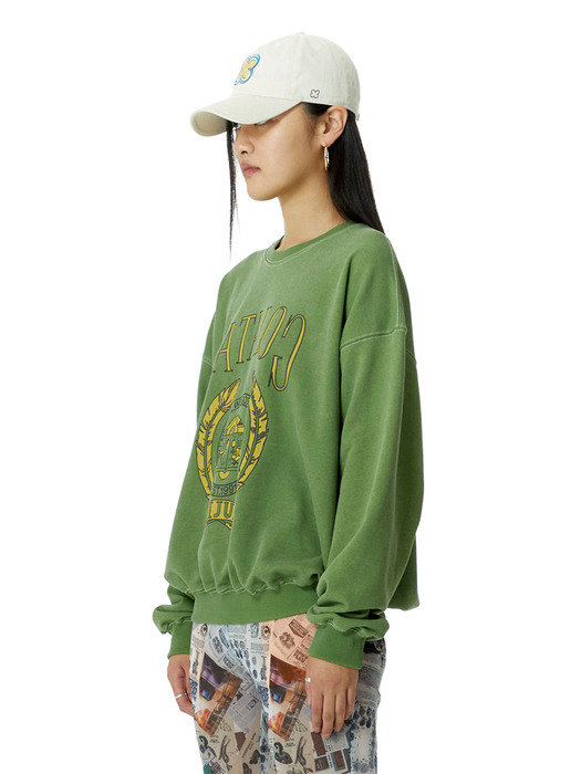 College Pullover Green