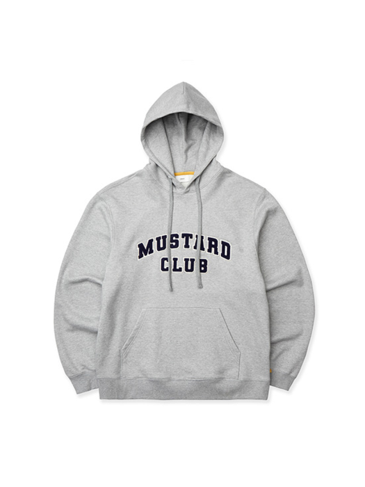 MUSTARD CLUB HOODIE(grey)