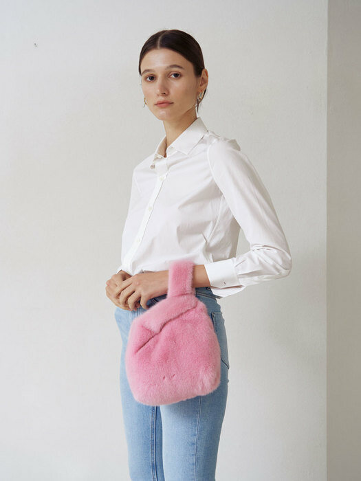 MINI MINK BAG / LIGHT PINK