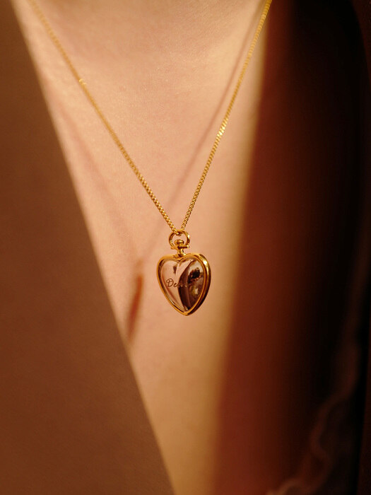 heart pocket watch necklace