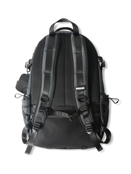 Oblique Backpack _ Gray