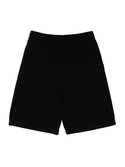  Summer Knit Shorts (Black)