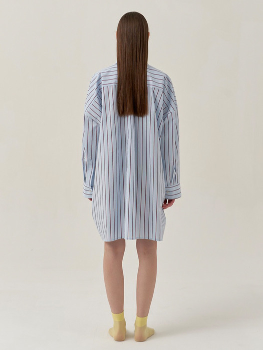 striped overfit shirt