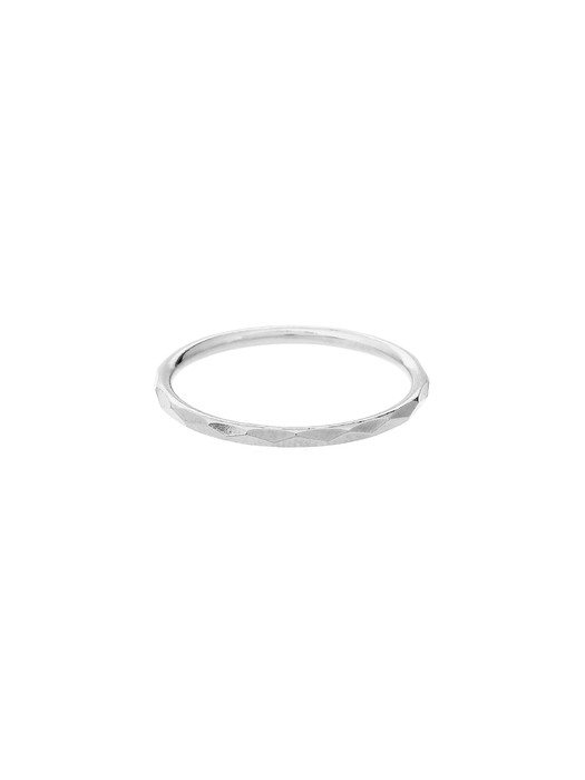 [Silver925] thin rough ring