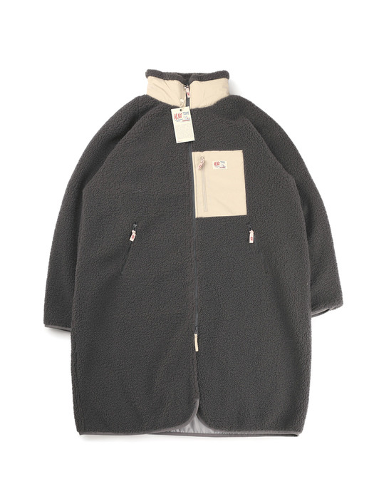 Our Fleece Jacket / Charcoal