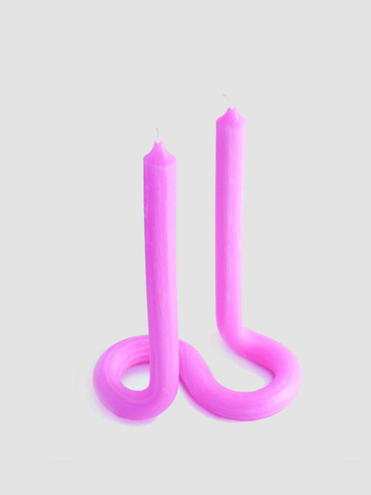 [Lex Pott] Twist Candle _ Pink