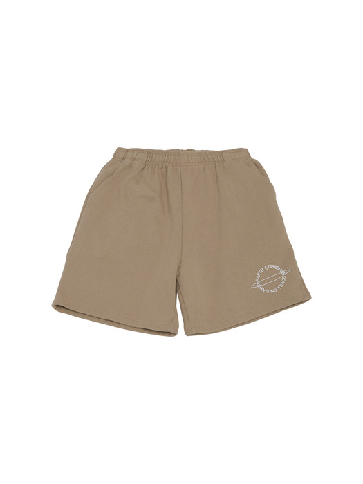 Earth Guardians Sweat Shorts Beige