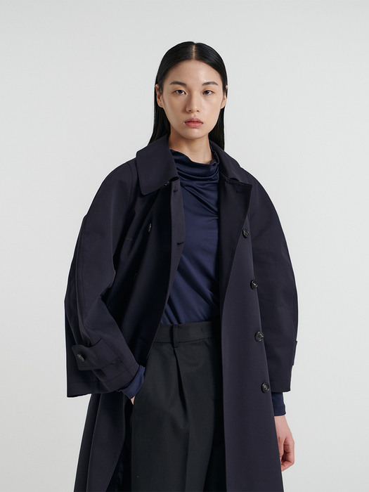 FONTE TRENCH COAT (NAVY)