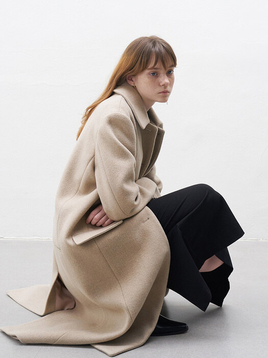 21 Fall_Light Beige Suit Coat  